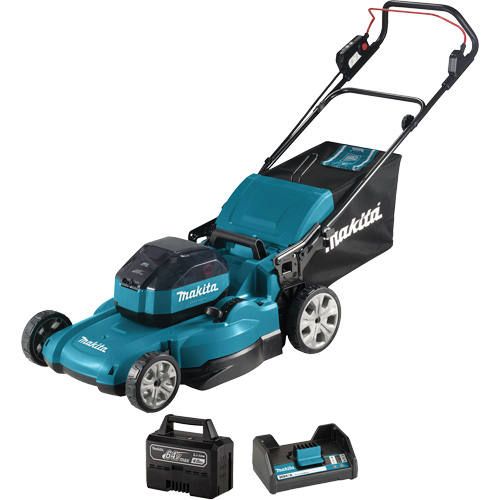 Tondeuse sans fil avec moteur sans balai, Pouss&eacute;e, &agrave; pile, Largeur de coupe 21" TGS INDUSTRIEL