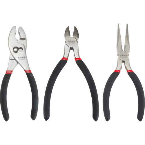 Basic Plier Set, 3 Pieces TGS INDUSTRIEL
