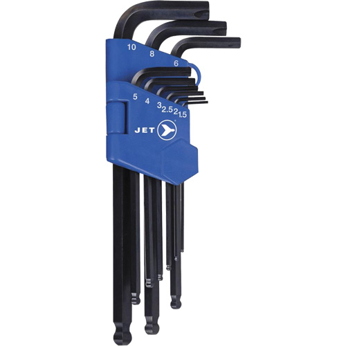 JHHK-9M Hextractor Hex Key Wrench Sets, 9 Pcs., Metric TGS INDUSTRIEL