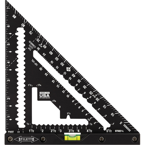 Stiletto Carpenter Square with Level TGS INDUSTRIEL