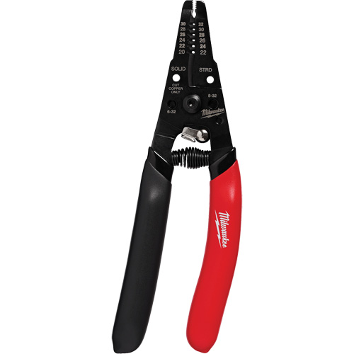 Low Voltage Wire Stripper & Cutter with Dipped Grip, 20 - 32 AWG TGS INDUSTRIEL
