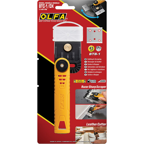 Grattoir BTC-1/DX d'usage multiple avec t&ecirc;te ajustable TGS INDUSTRIEL