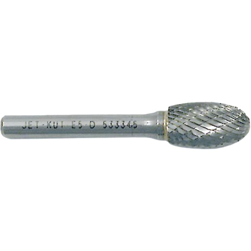 E3-DC JET-KUT&reg; GP Oval Shape Carbide Bur, 3/8" Dia. TGS INDUSTRIEL
