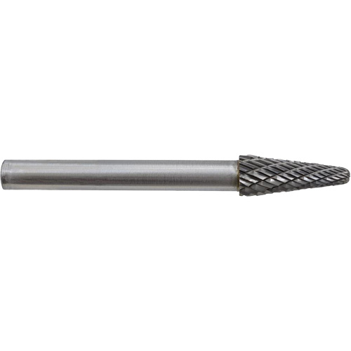L2-DC JET-KUT Taper Shape Bur 9 (Radius End), 5/16" Dia. TGS INDUSTRIEL