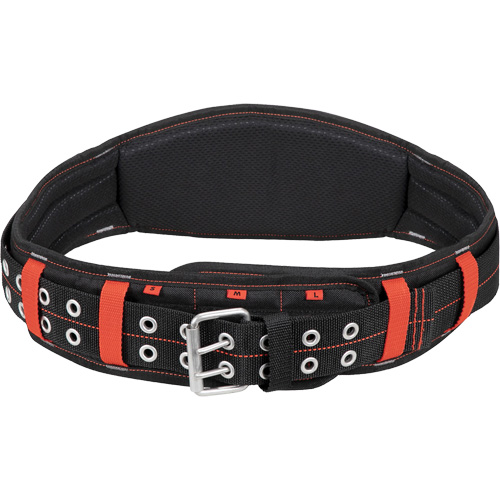 Ceinture coussin&eacute;e de 5", Noir/Rouge TGS INDUSTRIEL