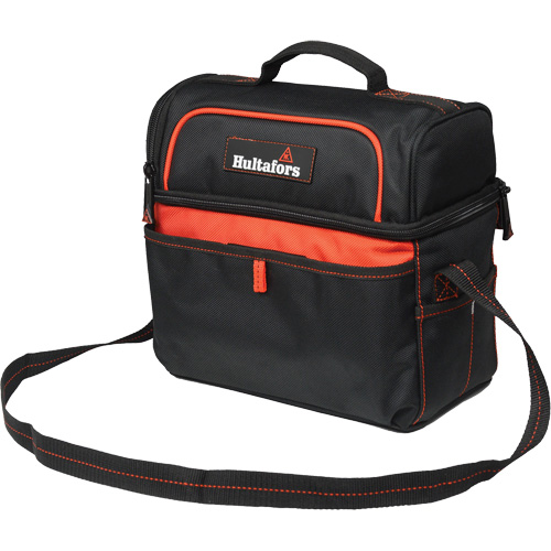 11" Cooler Tool Bag, Ballistic Polyester, Black/Red TGS INDUSTRIEL