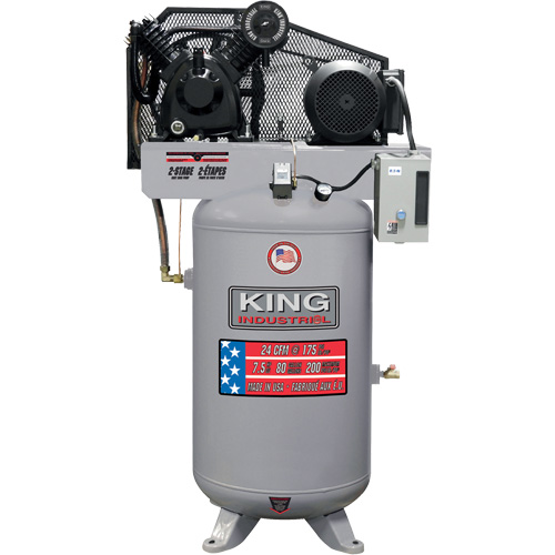 2-Stage Air Compressor, 80 Gal. (96 US Gal) TGS INDUSTRIEL