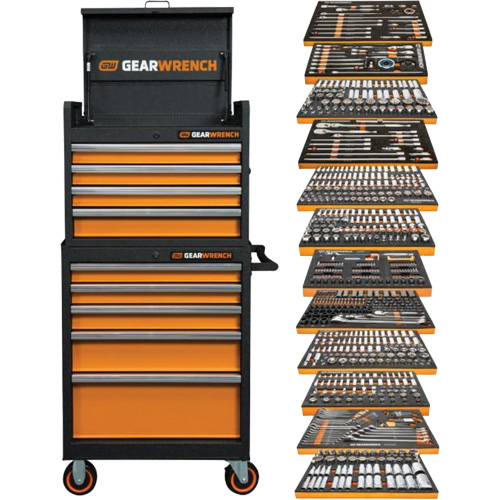 Mechanic's Tool Set & Storage, 791 Pieces TGS INDUSTRIEL