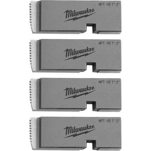 Fili&egrave;res de filetage pour tuyaux universel NPT, Pour tuyau de 1"-2", Acier rapide TGS INDUSTRIEL