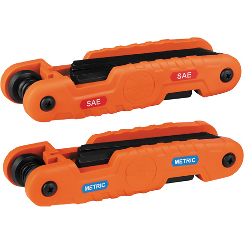 Pro Folding Hex Key Set, 21 Pcs., Metric & Imperial TGS INDUSTRIEL