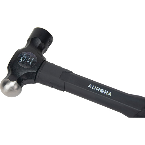 Ball Pein Hammer, 16 oz. Head Weight, Plain Face, Fibreglass Handle TGS INDUSTRIEL