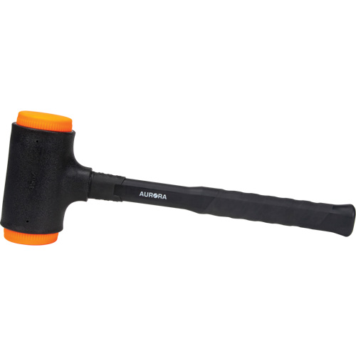 Marteau sans rebond, Poids de la t&ecirc;te 45 oz, Face Polyur&eacute;thane, Prise Fibre de verre, 13" lo TGS INDUSTRIEL