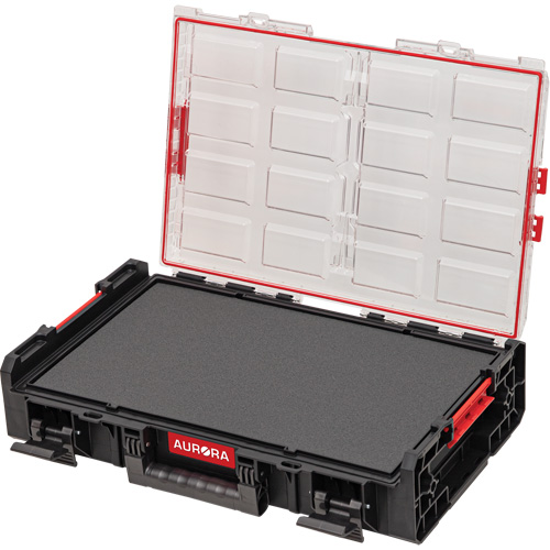 Organisateur tr&egrave;s grand avec cloisons en mousse &agrave; plusieurs couches Arx, 23" x 15-1/5" x 5", Noir TGS INDUSTRIEL