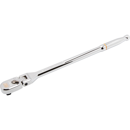 120XP Full Polish Chrome Flex Head Teardrop Ratchet TGS INDUSTRIEL