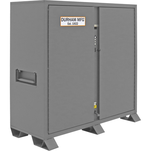 Jobsite Storage Cabinet, Steel, 47.5 Cubic Feet, Grey TGS INDUSTRIEL