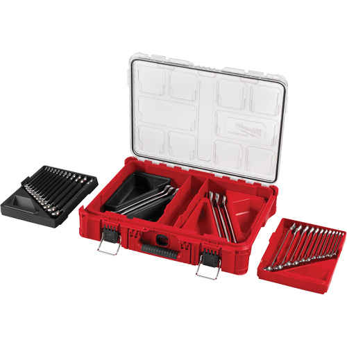 Jeu de cl&eacute;s avec organisateur PackOut, Combinaison, 30 morceaux, Imp&eacute;rial et m&eacute;trique TGS INDUSTRIEL