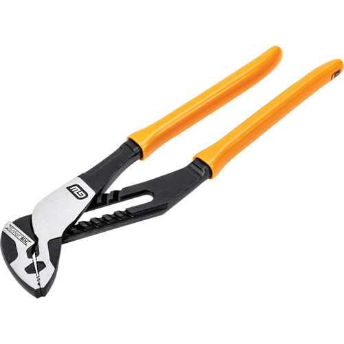 PITBULL K9 Straight Jaw Dipped Handle Tongue & Groove Pliers, 10" TGS INDUSTRIEL