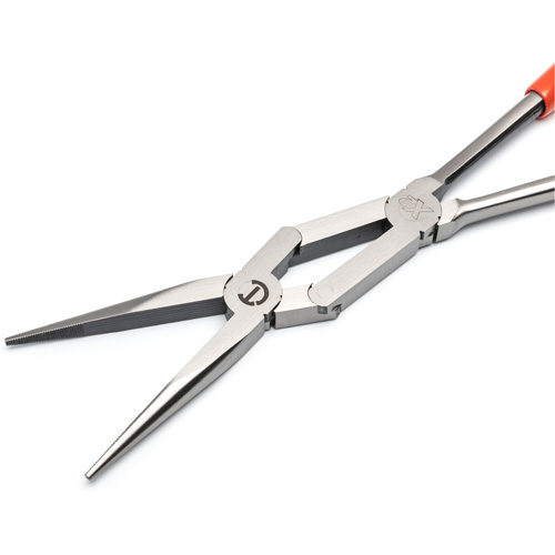 Pinces &agrave; longue port&eacute;e avec manche tremp&eacute; X2, 13" lo TGS INDUSTRIEL