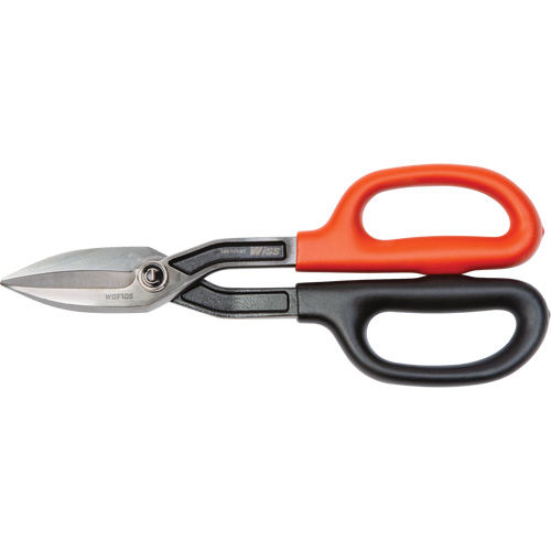 Cisaille de ferblantier droite, Longueur de coupe de 2", Coupe Droit TGS INDUSTRIEL