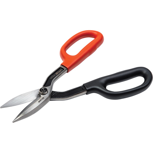 Cisaille de ferblantier droite, Longueur de coupe de 2", Coupe Droit TGS INDUSTRIEL