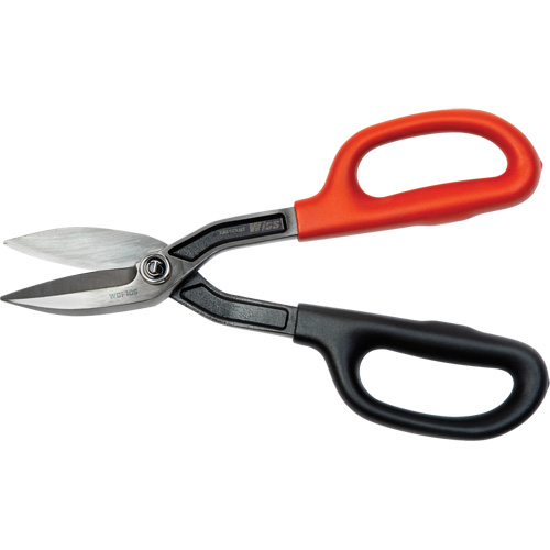 Cisaille de ferblantier droite, Longueur de coupe de 2", Coupe Droit TGS INDUSTRIEL