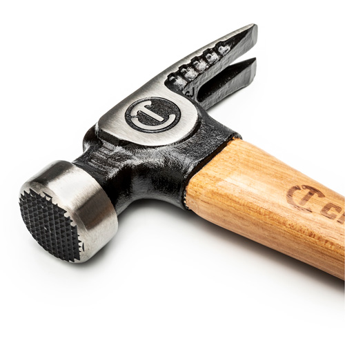 Marteau de charpente &agrave; face meul&eacute;e, 22 oz, Prise en Bois, 18" lo TGS INDUSTRIEL