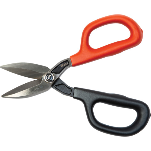 Cisaille de ferblantier droite, Longueur de coupe de 1-31/50", Coupe Droit TGS INDUSTRIEL