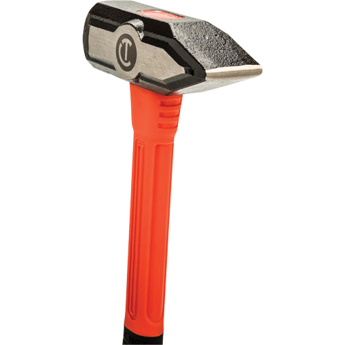 Fiberglass Blacksmith Hammer, 2.5 lbs Head Weight, 13-1/2" L TGS INDUSTRIEL