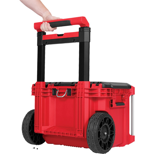 Boîte &agrave; outils sur roues PACKOUT, 18" x 22" x 19-1/2", Noir/Rouge TGS INDUSTRIEL