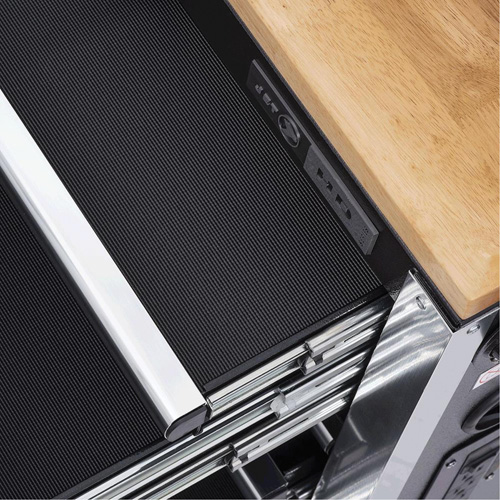 HDRC5212 Armoire mobile de s&eacute;rie HD, 12 tiroirs, 51-1/4" la x 21" p x 40-3/10" h, Noir TGS INDUSTRIEL