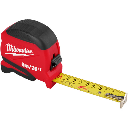 Ruban &agrave; mesurer compact, 1" x 26' TGS INDUSTRIEL