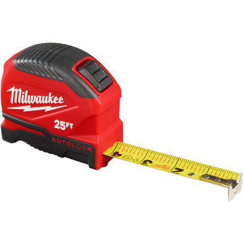 Ruban &agrave; mesurer Auto-Lock, 1" x 25' TGS INDUSTRIEL