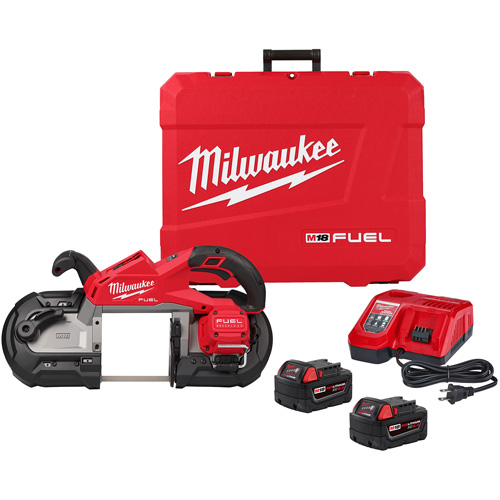 Ensemble de scie &agrave; ruban &agrave; coupe profonde M18 Fuel, 18 V, 5" Capacit&eacute; TGS INDUSTRIEL