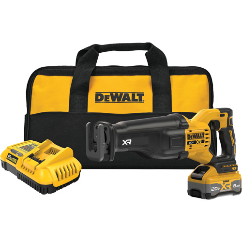 Scie alternative sans balai et sans fil MAX* XR avec XR POWERPACK, 20 V, Lithium-ion Bloc-pile, 3000 coups/min TGS INDUSTRIEL