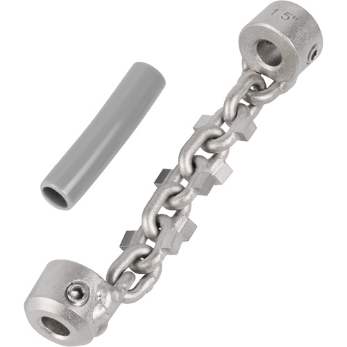 1-1/4" - 1-1/2" Carbide Chain Knocker for 1/4" Chain Snake Cable TGS INDUSTRIEL