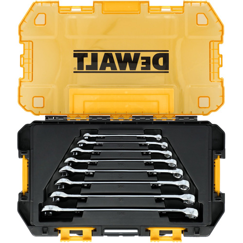 TOUGHSERIES Wrench Set, Combination, 8 Pieces, Imperial TGS INDUSTRIEL