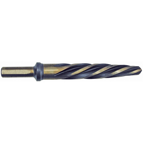 JET-KUT&reg; B & G Premium Car Reamer, 5/8", Spiral Flute, High Speed Steel, 3-Flat Shank TGS INDUSTRIEL