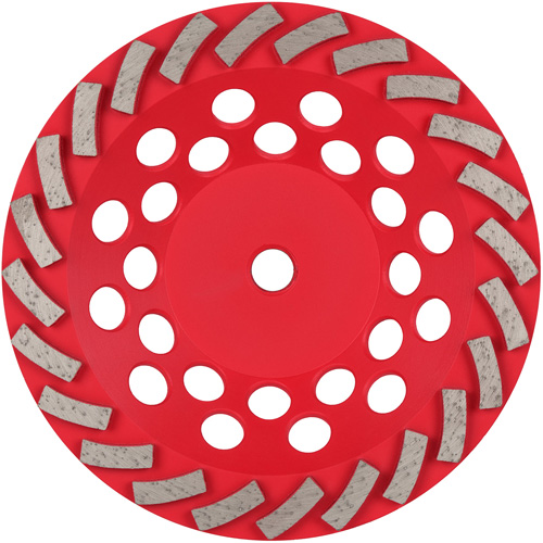 Meule boisseau diamant&eacute;e &agrave; 24 segments Turbo DIAMOND MAX TGS INDUSTRIEL