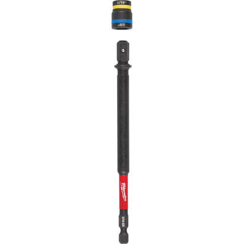 SHOCKWAVE Impact Duty 5/16” & 3/8" QUIK-CLEAR 2-in-1 Nut Driver, 1/4" Drive, 6" L, Magnetic TGS INDUSTRIEL
