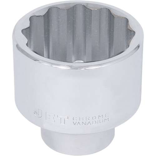 Chrome Socket, 50 mm, 1" Drive, 12 Points TGS INDUSTRIEL