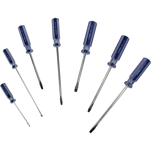 Slotted Screwdriver Kit, 7 Pcs. TGS INDUSTRIEL