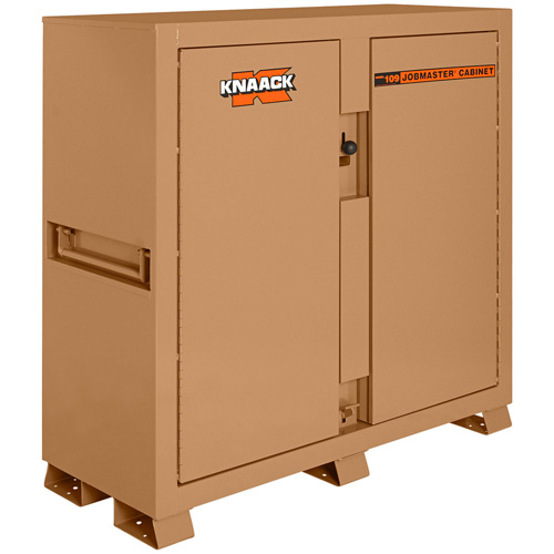 Armoire de chantier mod&egrave;le 109 avec cadenas, Acier, 47,5 pi³, Havane TGS INDUSTRIEL