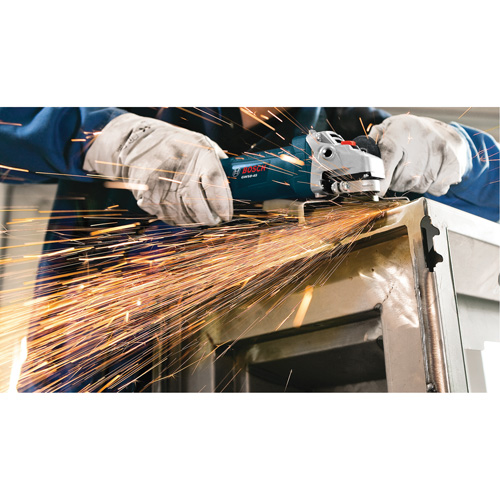 Angle Grinder, 4-1/2", 120 V, 7.5A, 11000 RPM TGS INDUSTRIEL