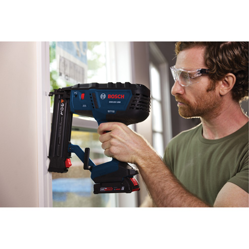Brushless 18-Gauge Brad Nailer Kit with Standard Power Battery, 18 V, Lithium-Ion TGS INDUSTRIEL