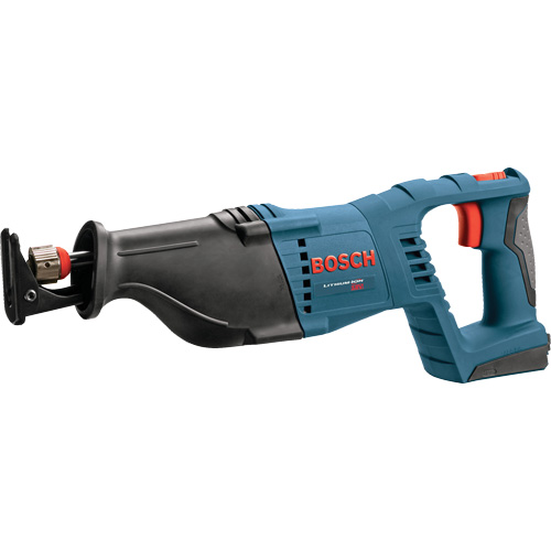 Scie alternative avec poign&eacute;e en D (outil seulement), 18 V, Lithium-ion Bloc-pile, 2700 coups/min TGS INDUSTRIEL