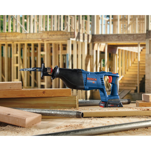 Scie alternative avec poign&eacute;e en D (outil seulement), 18 V, Lithium-ion Bloc-pile, 2700 coups/min TGS INDUSTRIEL