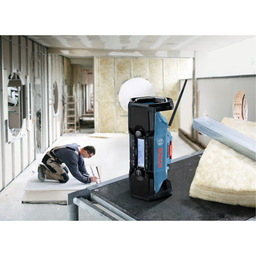 Radio de chantier compacte avec Bluetooth 5.0, Lithium-ion, 18 V TGS INDUSTRIEL