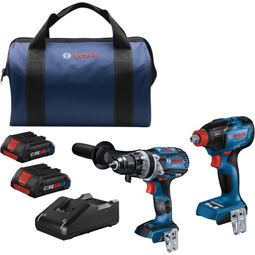 2-Tool Combo Kit, 18 V TGS INDUSTRIEL