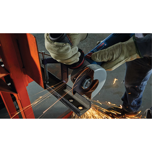 Ergonomic Angle Grinder, 4-1/2", 120 V, 10 A, 11000 RPM TGS INDUSTRIEL