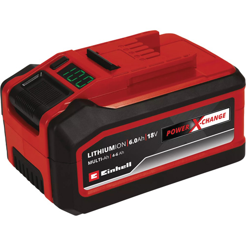 Power X-Change Battery, Lithium-Ion, 18 V, 4 - 6 Ah TGS INDUSTRIEL